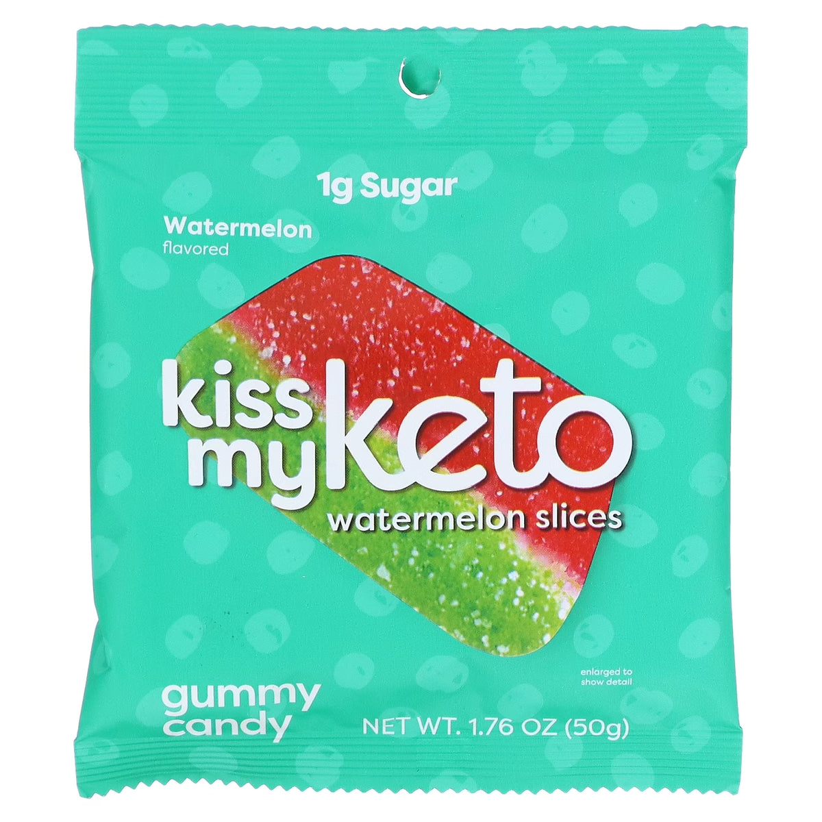 Gummy Candy, Watermelon Slices, 6 Bags, 1.76 Oz (50 G) Each