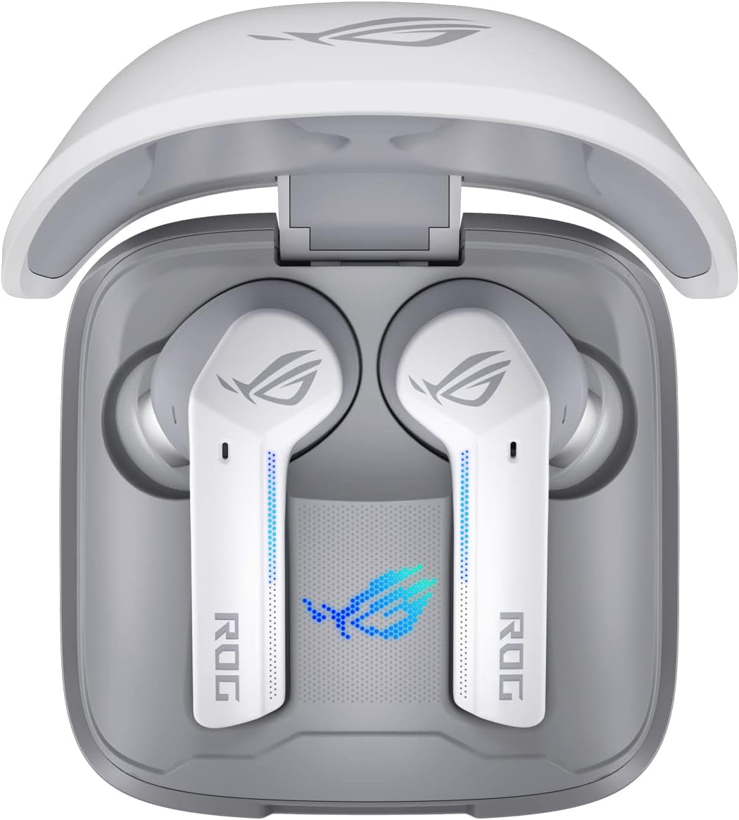 ASUS ROG Cetra True Wireless Gaming Headphones (Moonlight White)