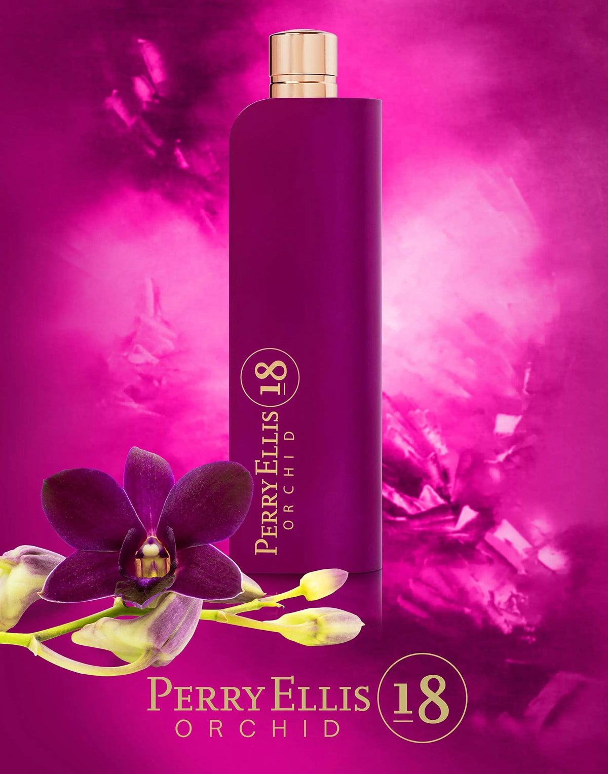 18 Orchid by Perry Ellis 4Pcs Set EDP Spray