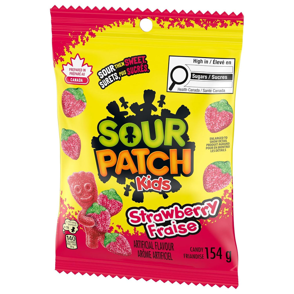 Strawberry Candy, Gummy Candy, Sour Candy, Snacks