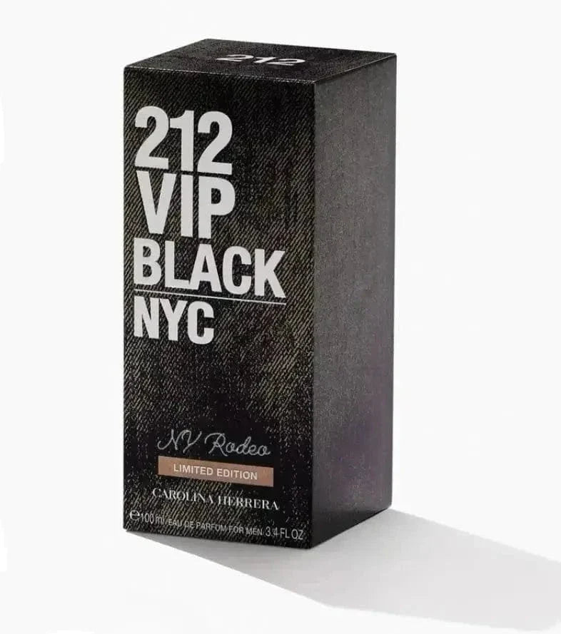 212 Vip Black Rodeo By Carolina Herrera For Men 3.4oz EDP Spray
