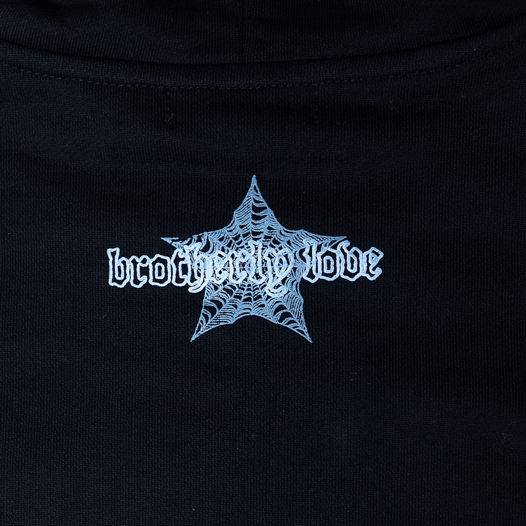BL WEBSTAR FULL ZIP HOODIE (BLACK/WHITE)