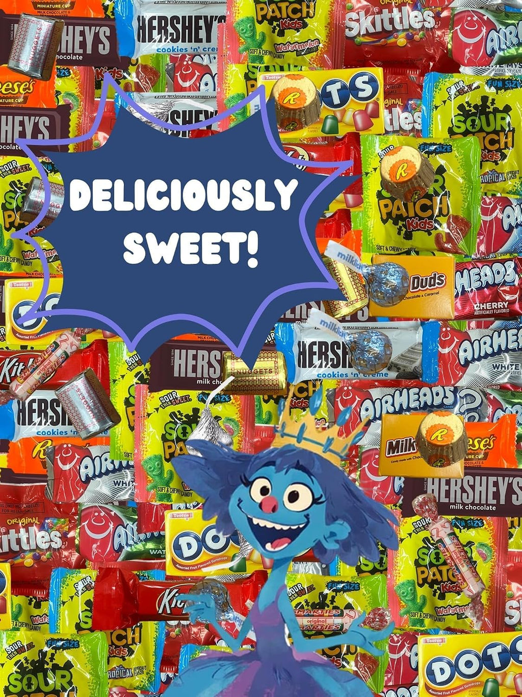 Chocolate and Candy Variety Pack - 2 LB Assorted Chocolate Candy Bulk - Bulk Candy Bag Candy Mix - Candy Bulk Individually Wrapped Candy - Chocolates - Variety Candy Bag - Halloween Candy