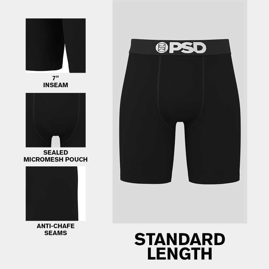 Mens Underwear Standard Length Core Standard Boxer Brief 6 Packs
