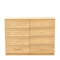 Modern Drawer Dresser For Bedroom, Ample Storage Wide Chest Of Drawers