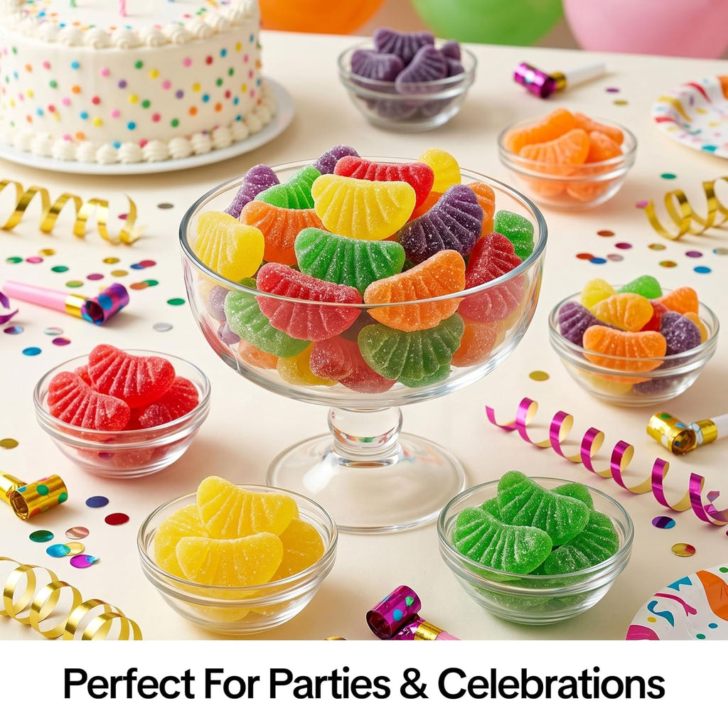 Assorted Fruit Slices Jelly Candy 2Lb Bulk Assorted Gummy Candy