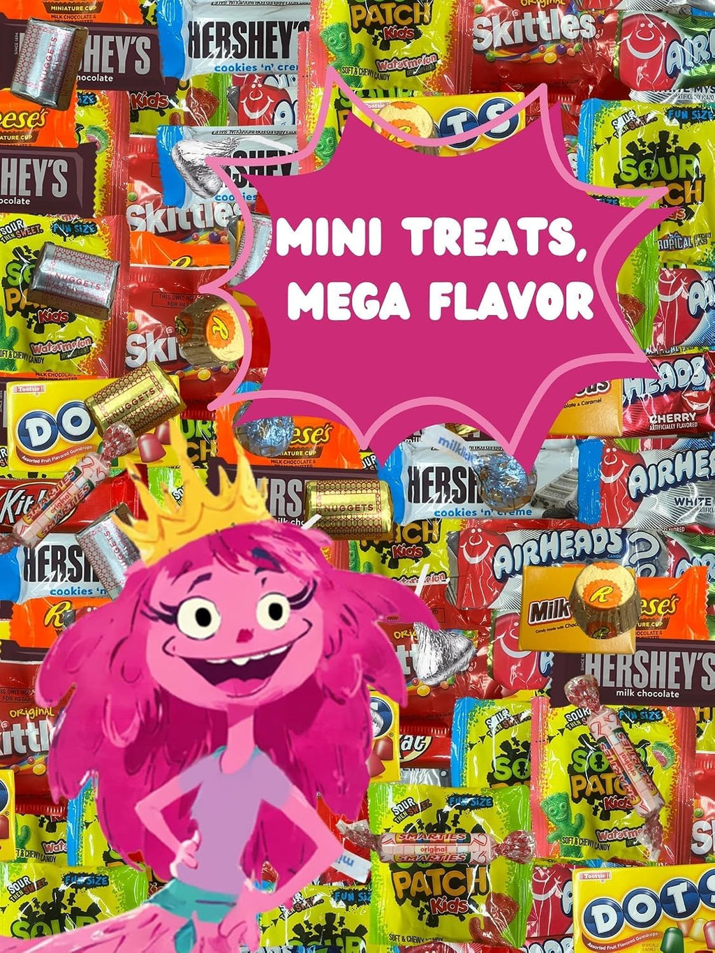 Chocolate and Candy Variety Pack - 2 LB Assorted Chocolate Candy Bulk - Bulk Candy Bag Candy Mix - Candy Bulk Individually Wrapped Candy - Chocolates - Variety Candy Bag - Halloween Candy