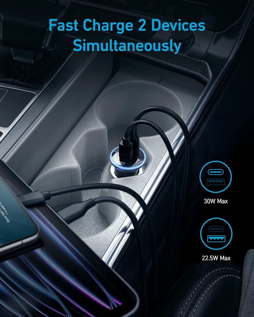 Anker <b>323</b> Car Charger (52.5 W)