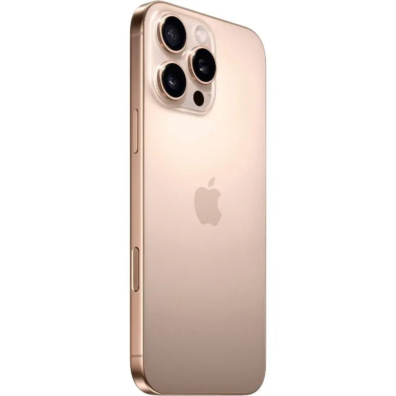 Refurbished Iphone 16 Pro Max (Unlocked)-Acceptable Condition with Case, Wireless Earbuds,Tempered Glass Screen Protector & 1 Year Warranty A3084