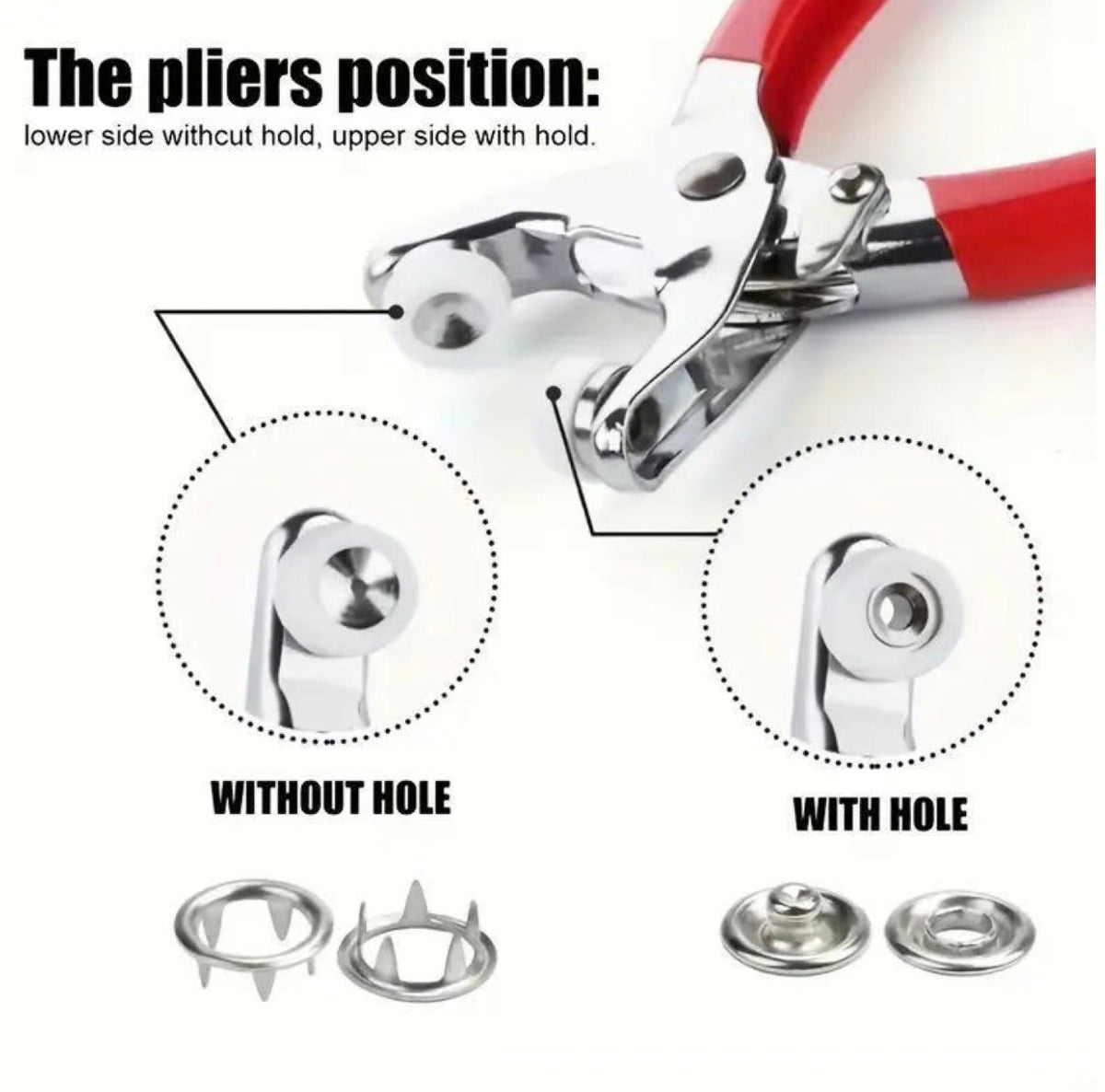 SewEase Button & Pliers Kit