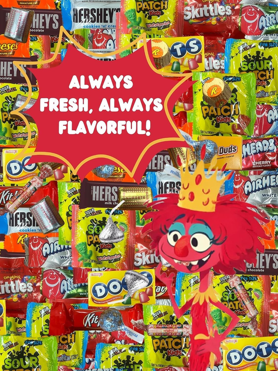 Chocolate and Candy Variety Pack - 2 LB Assorted Chocolate Candy Bulk - Bulk Candy Bag Candy Mix - Candy Bulk Individually Wrapped Candy - Chocolates - Variety Candy Bag - Halloween Candy