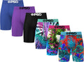 Mens Underwear Standard Length Core Standard Boxer Brief 6 Packs