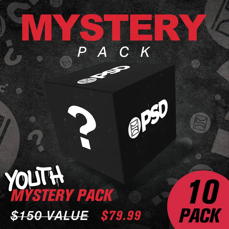 PSD Youth Boys Mystery Boxer Brief 10-Pack - Soft, Breathable and Stretch Comfortable Underwear