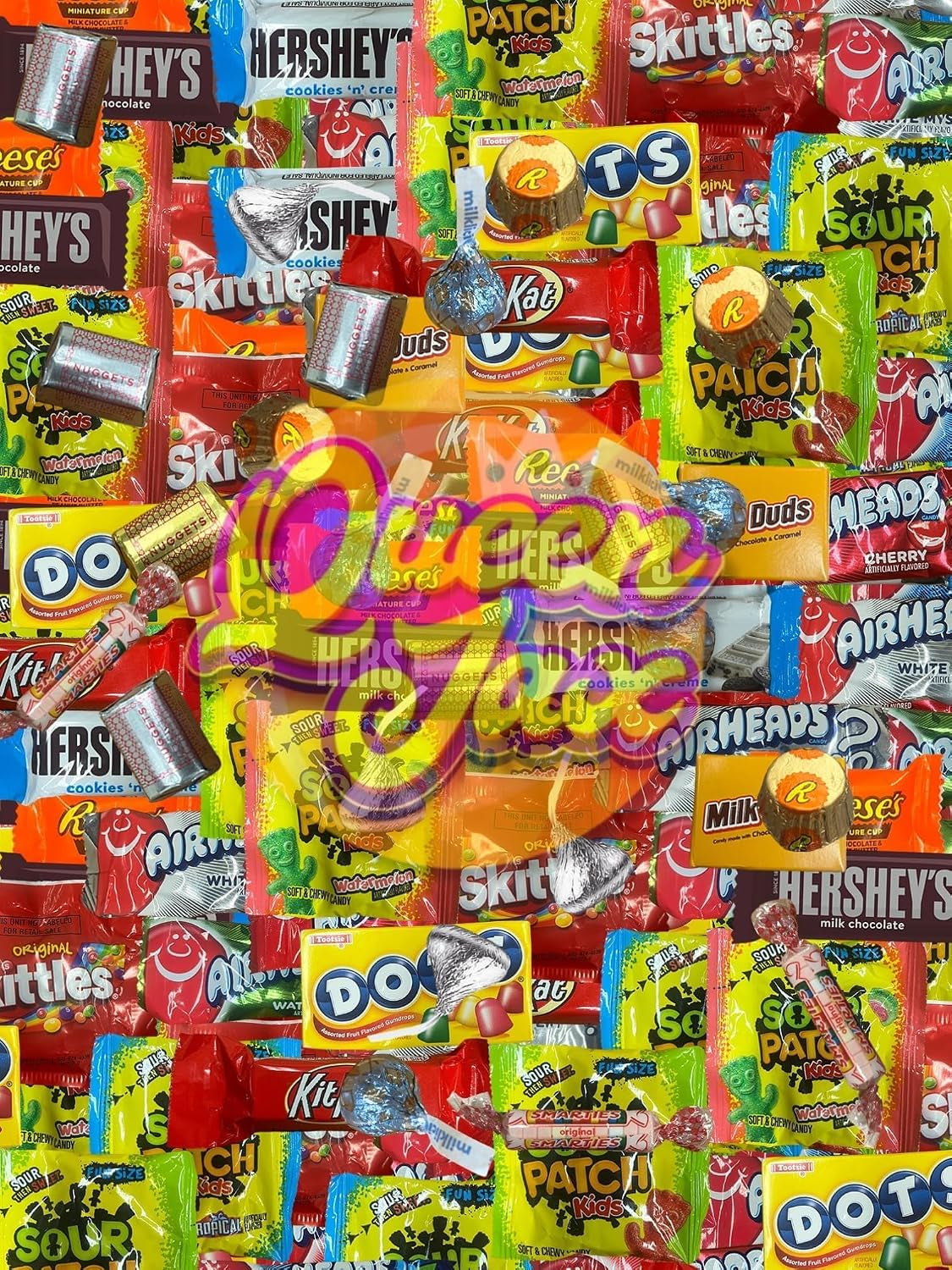 Chocolate and Candy Variety Pack - 2 LB Assorted Chocolate Candy Bulk - Bulk Candy Bag Candy Mix - Candy Bulk Individually Wrapped Candy - Chocolates - Variety Candy Bag - Halloween Candy