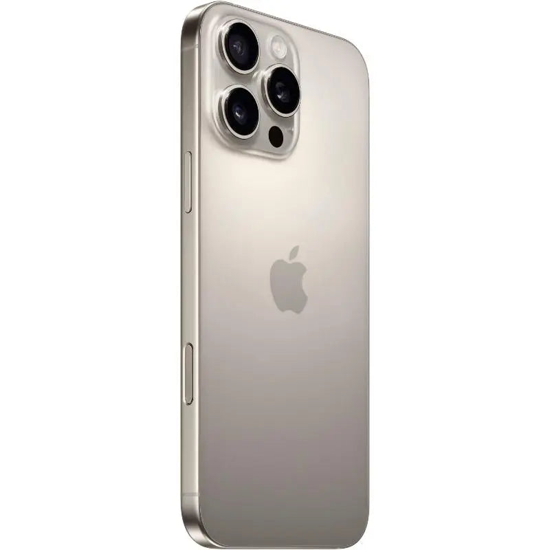 Refurbished Iphone 16 Pro Max (Unlocked)-Acceptable Condition with Case, Wireless Earbuds,Tempered Glass Screen Protector & 1 Year Warranty A3084