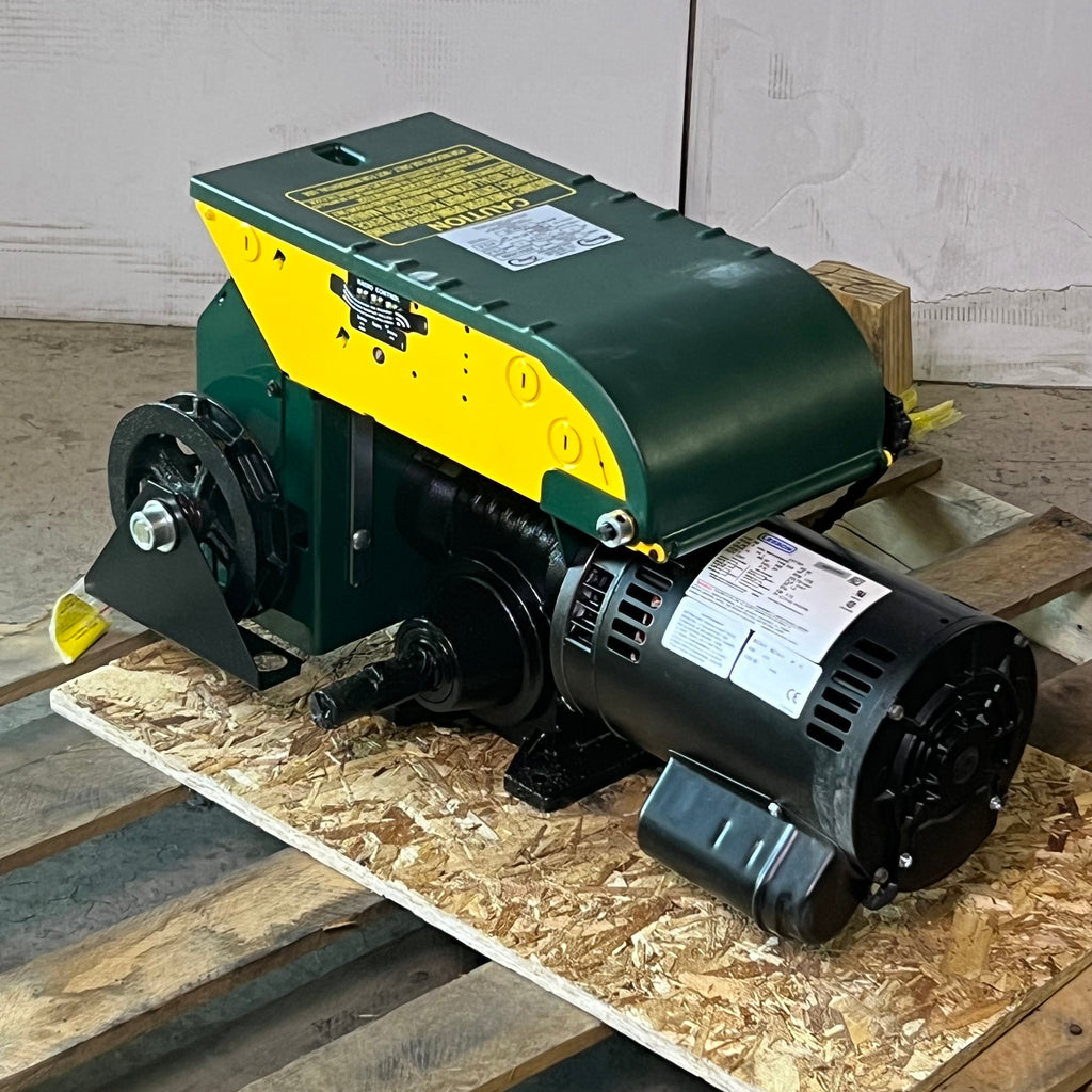 OPERA-GH Heavy Duty Hoist Operator 22"L x 13"W x 8"H Green/Black OGH 6114-0M00