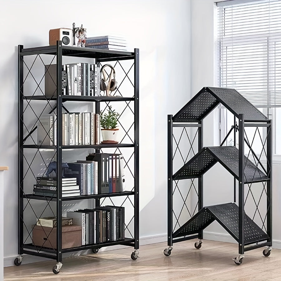 Heavy-Duty Shelving Unit | Metal 3/4/5-Tier Storage Rack