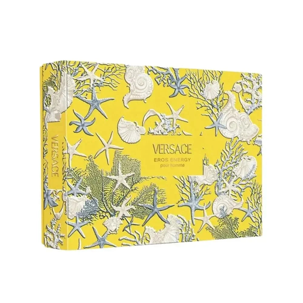 Eros Energy By Versace For Men 3Pcs Set EDP Spray