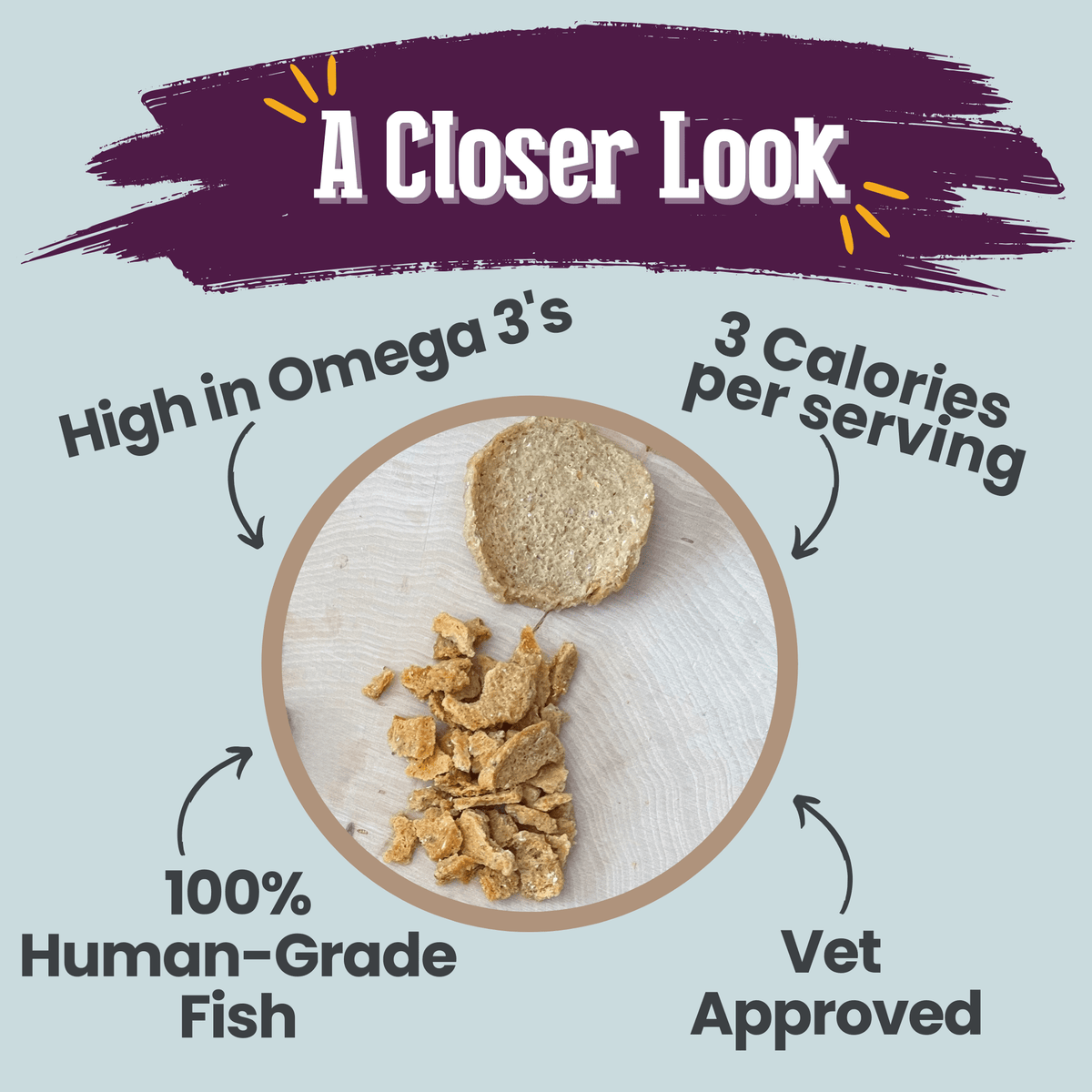 Fish Crumbles for Cats | All-Natural Fish Cat Treats