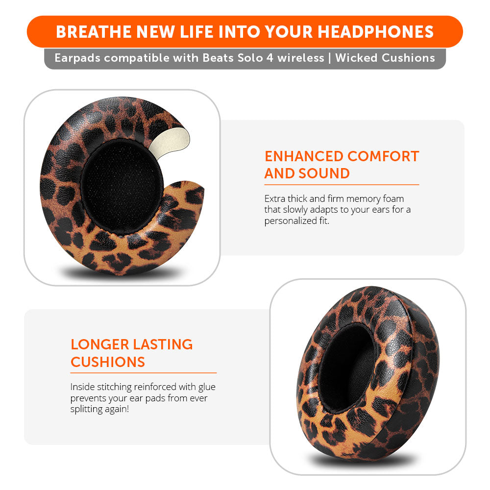Upgraded Beats Solo 4 Earpads - WC PadZ Solo 4