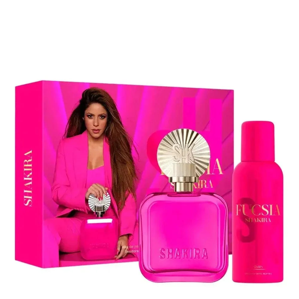 Fucsia By Shakira For Women 2Pcs Set EDP Spray