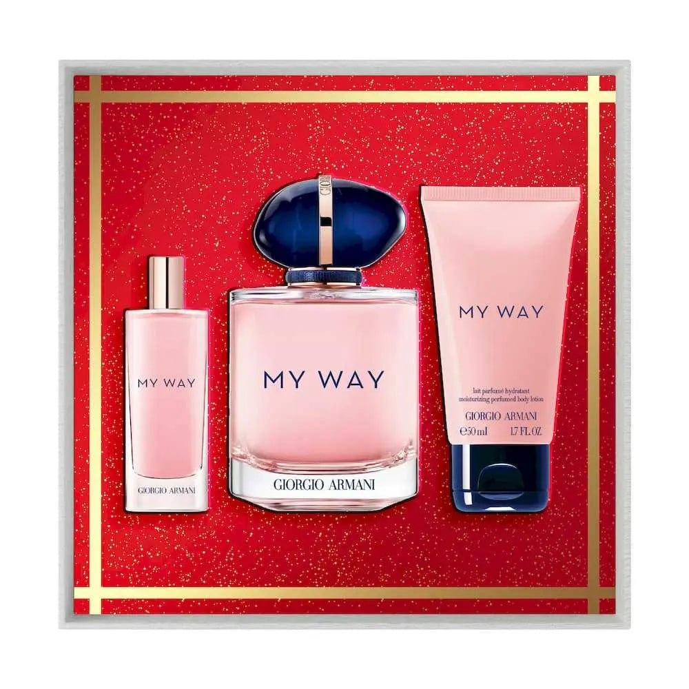 My Way By Giorgio Armani For Women EDP Spray (3pc Gift Set)