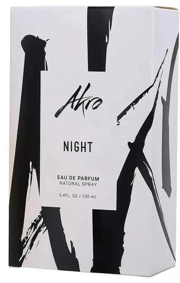Night By Akro For Unisex 3.4oz EDP Spray
