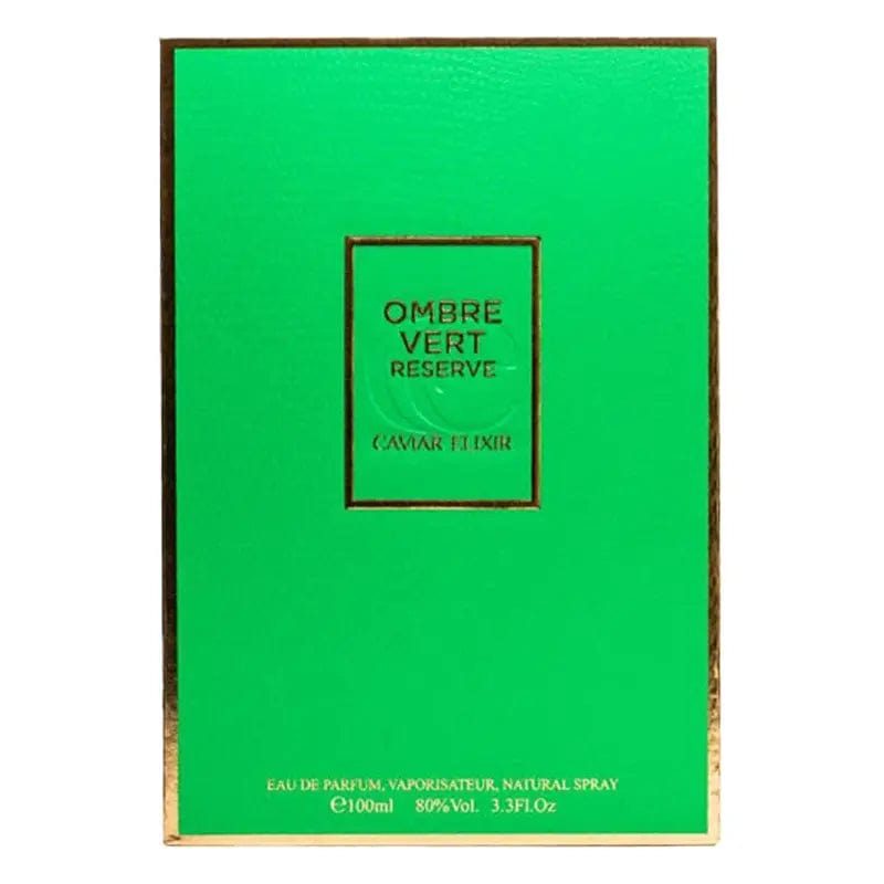 Ombre Vert Reserve By Caviar Elixir For Men 3.3oz EDP Spray