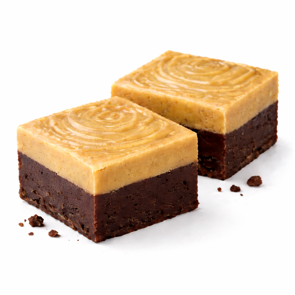 Chocolate Peanut Butter Fudge Squares