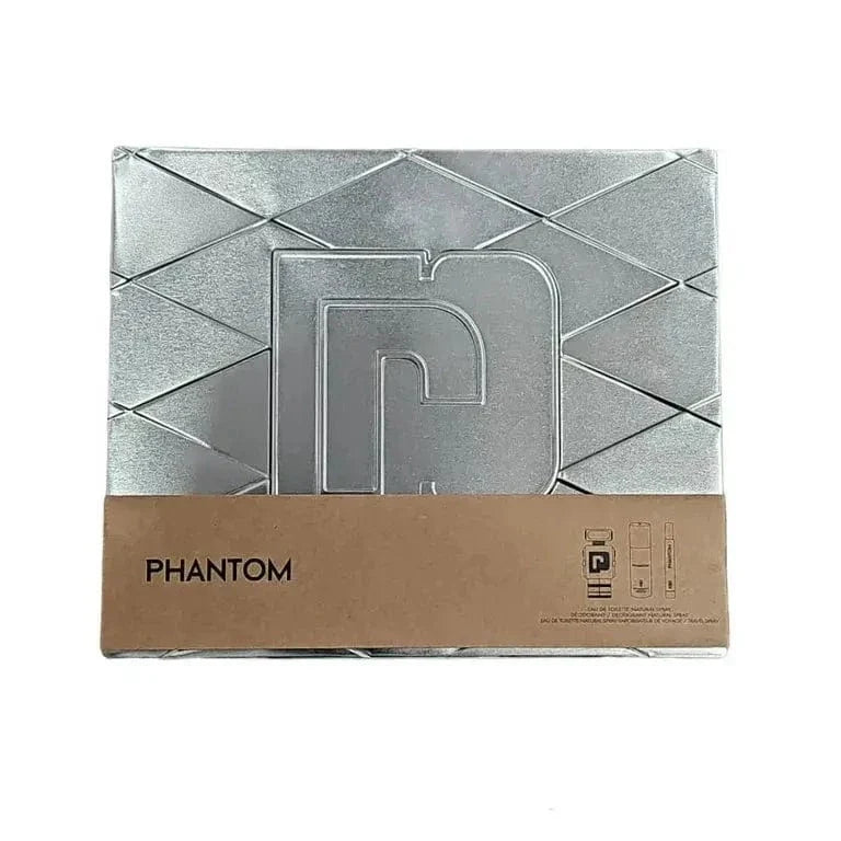 Phantom By Paco Rabanne For Men 3Pcs Set EDT Spray