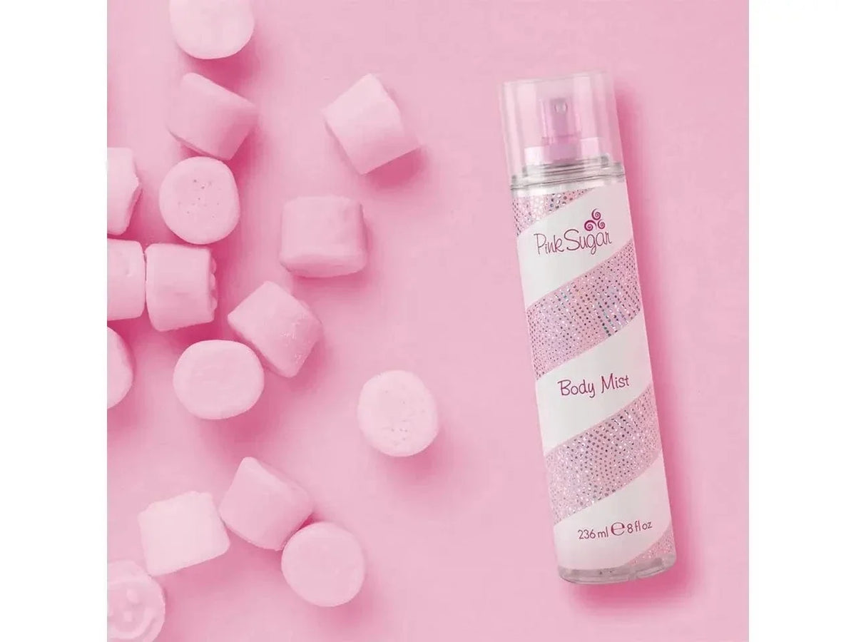 Pink Sugar By Aquolina For Women 8.0oz Body Mist Spray