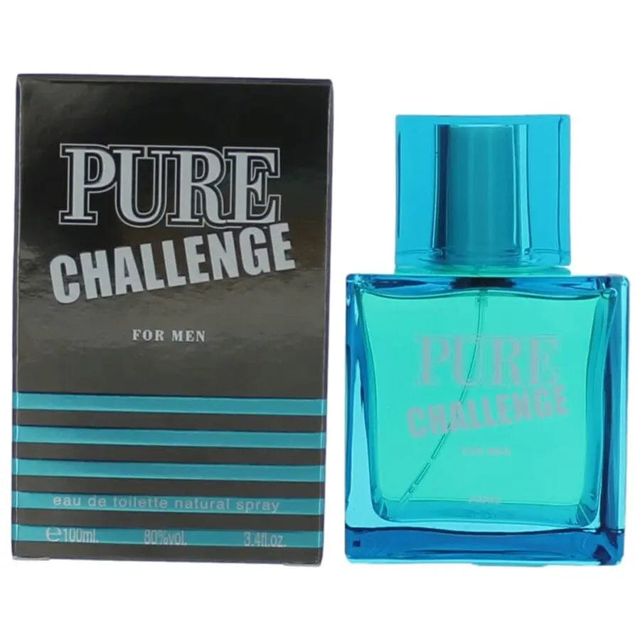Pure Challenge By Karen Low For Men 3.4oz EDT Spray