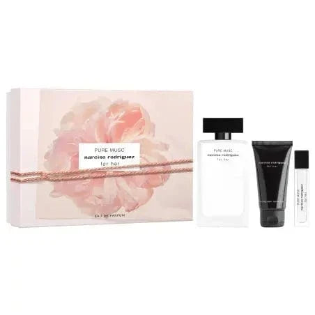 Pure Musk By Narciso Rodriguez For Women 3Pcs Set EDP Spray