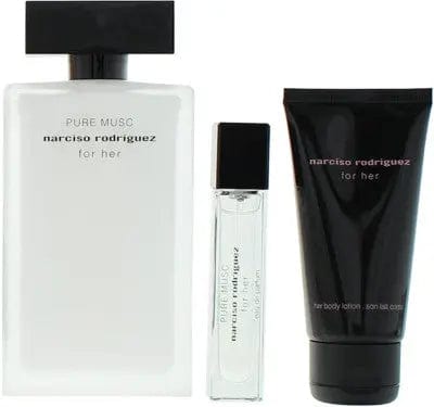 Pure Musk By Narciso Rodriguez For Women 3Pcs Set EDP Spray