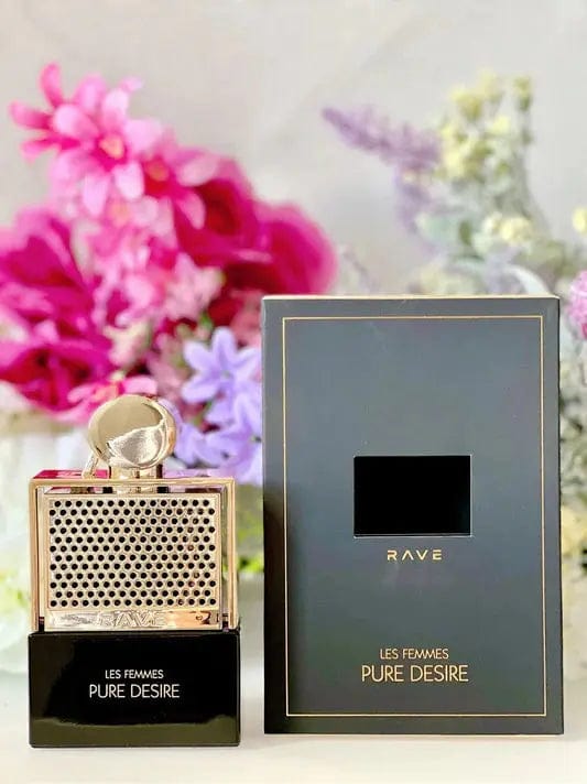 Rave Pure Desire Gold By Lattafa For Women 3.4oz EDP Spray