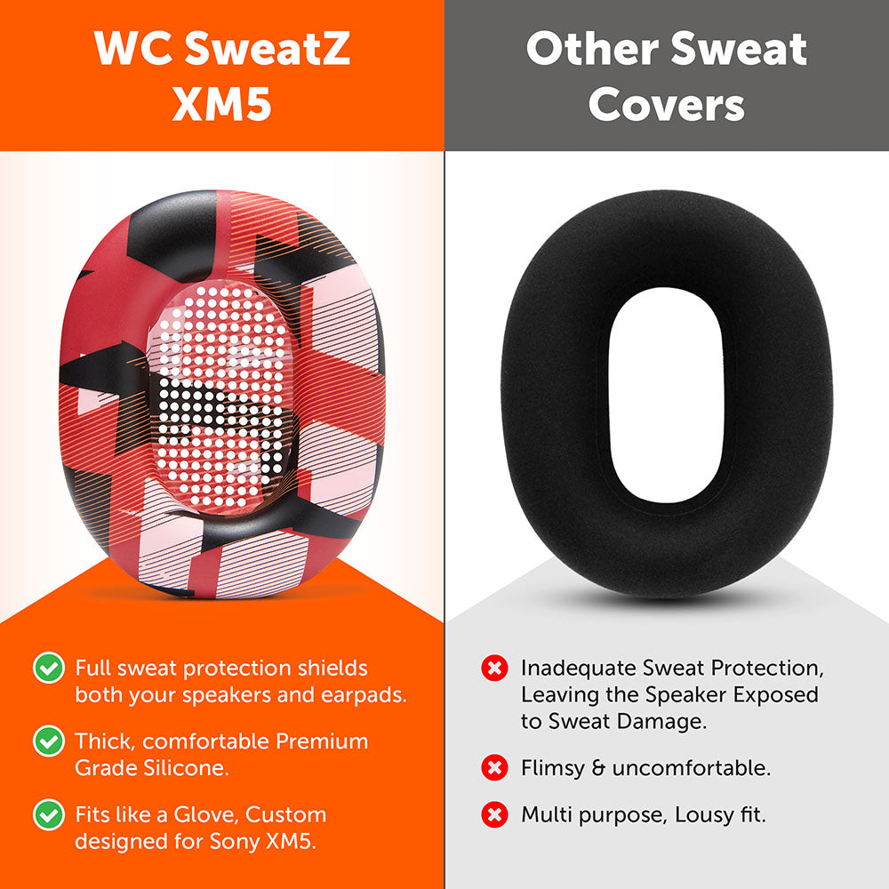 Sony WH-1000XM5 Earpad Sweat Covers - WC SweatZ