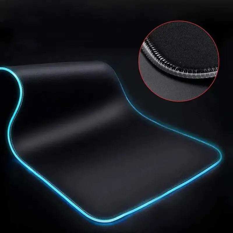 Itachi Uchiha RGB Mouse Pad: Anime LED Desk Mat
