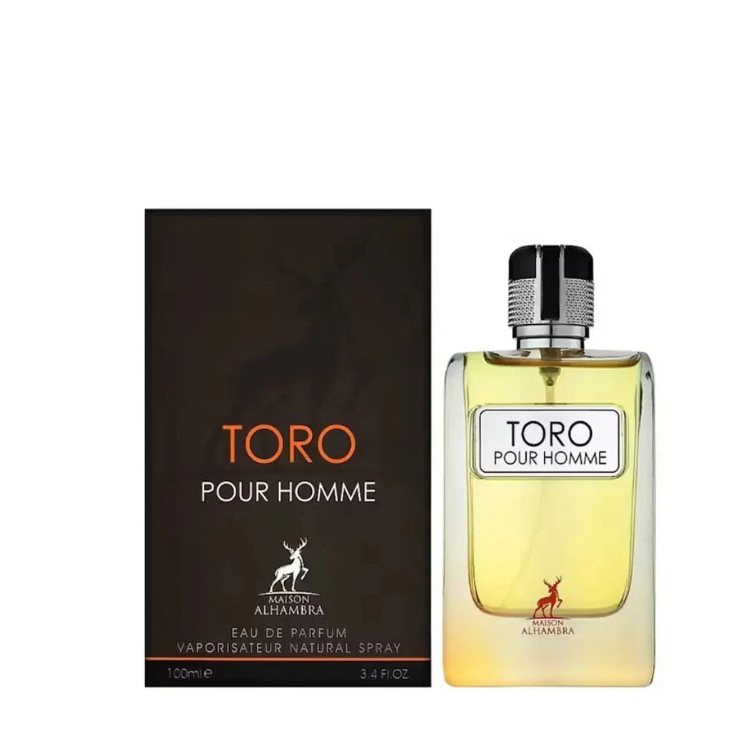 Toro Pour Homme By Maison Alhambra For Men 3.4oz  EDP Spray