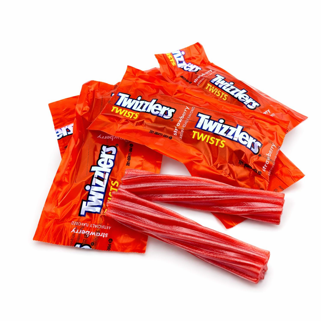 Twizzlers Strawberry Twist – Individually Wrapped – Bulk Value Bag