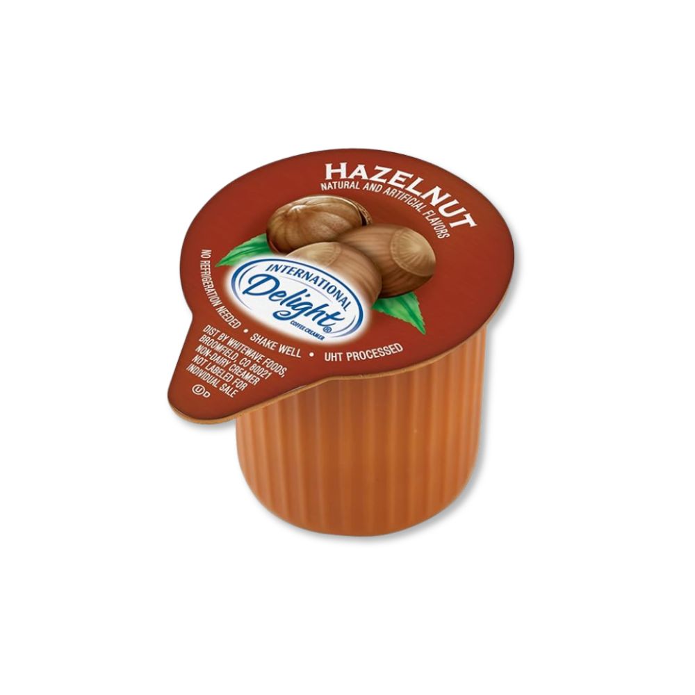 International Delight Hazelnut Coffee Creamers – Single-Serve Cups