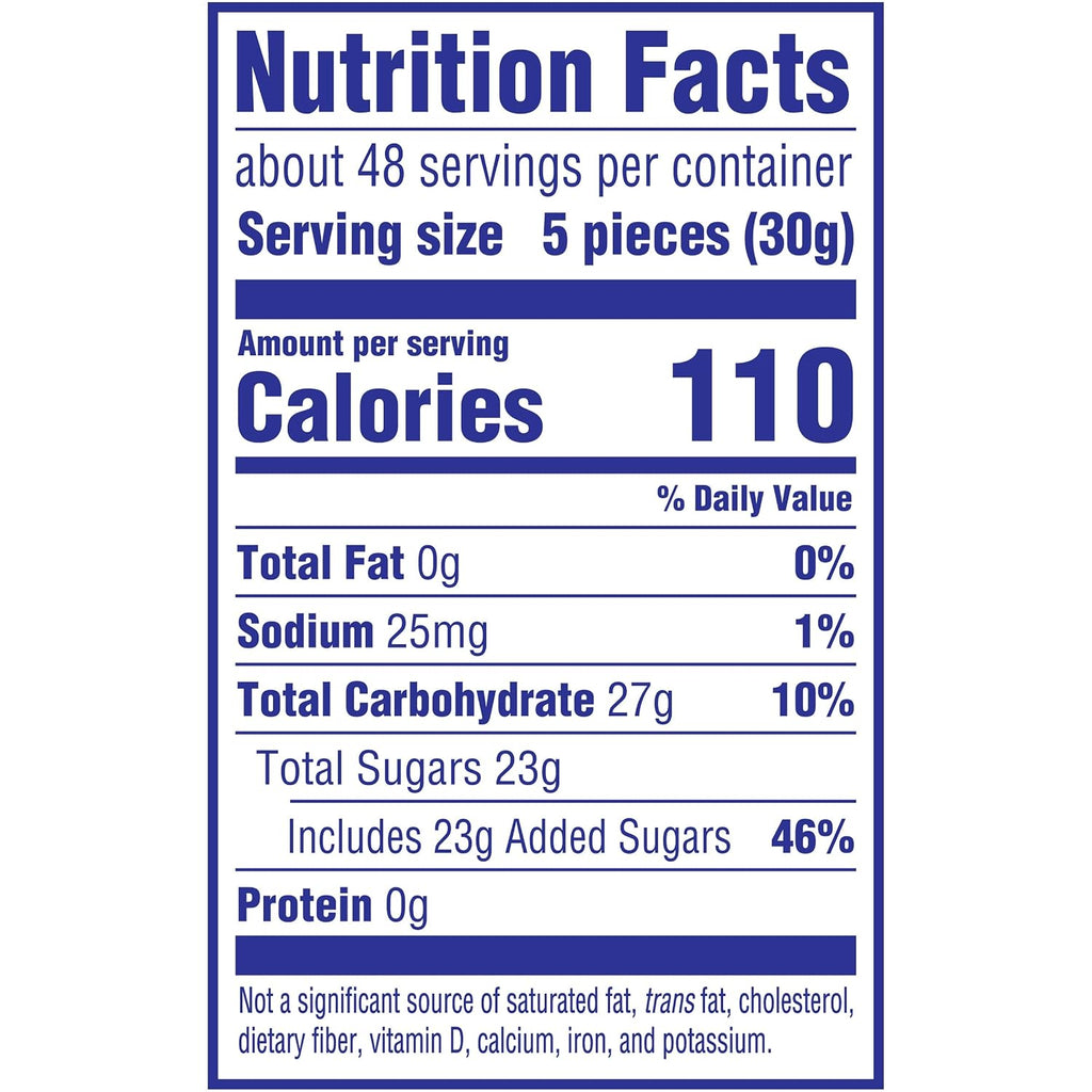 Individually Wrapped Soft & Chewy Gummy Candy, 240 Count