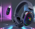 LDON F02 Pro 2.4Ghz for Over-Ear ANC Gaming Headphones with Surround Sound for Professional PC Gamers