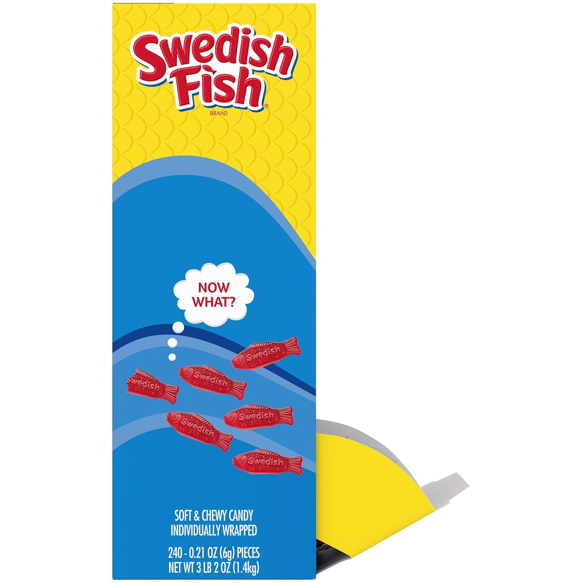 Individually Wrapped Soft & Chewy Gummy Candy, 240 Count
