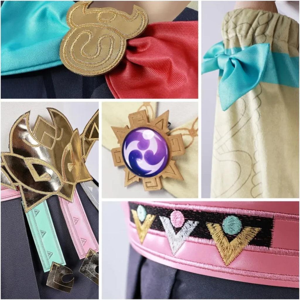 Genshin Varesa Cosplay Set – Kawaii Fantasy Uniform Costume