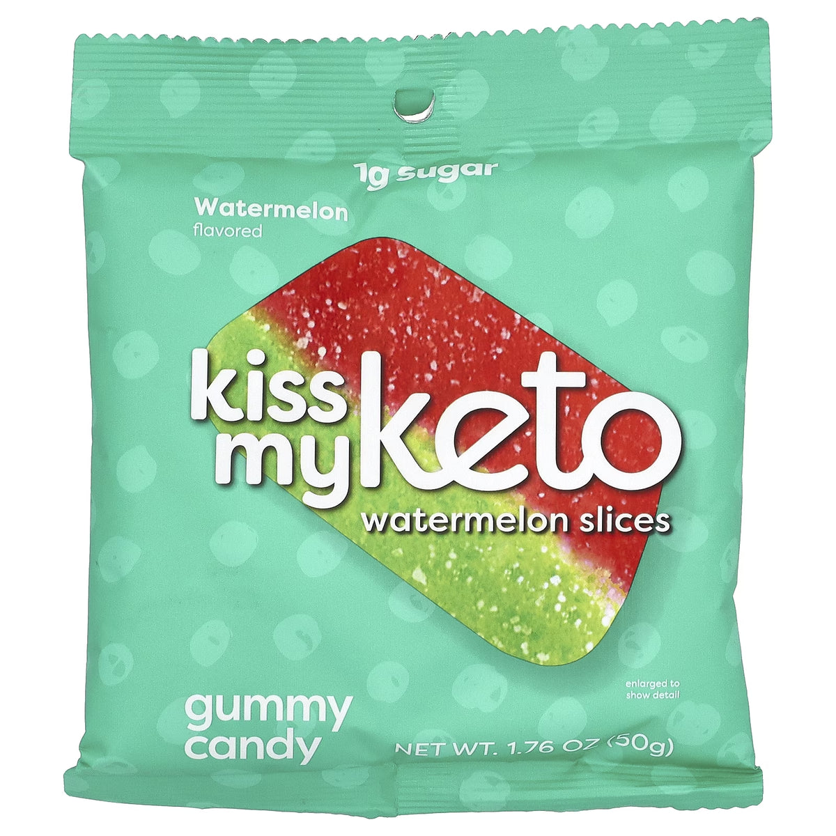 Gummy Candy, Watermelon Slices, 6 Bags, 1.76 Oz (50 G) Each
