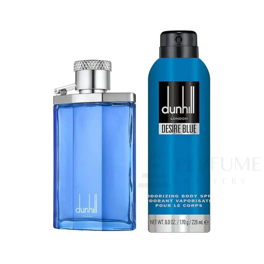 Desire Blue By Alfred Dunhill For Men 2Pcs Set EDT Spray