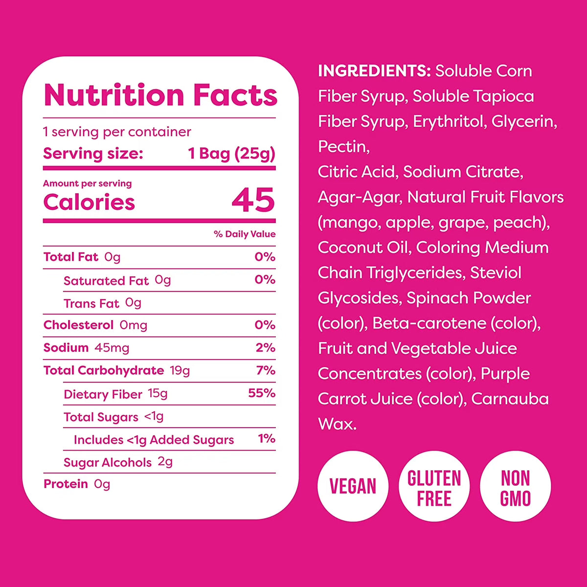 Gummies Candy – Low Carb Candy Fruity Mix, Keto Snack Pack – Healthy Candy Gummys – Vegan Candy, Keto Gummy Candy – Keto Candy Gummies (16-Pack)