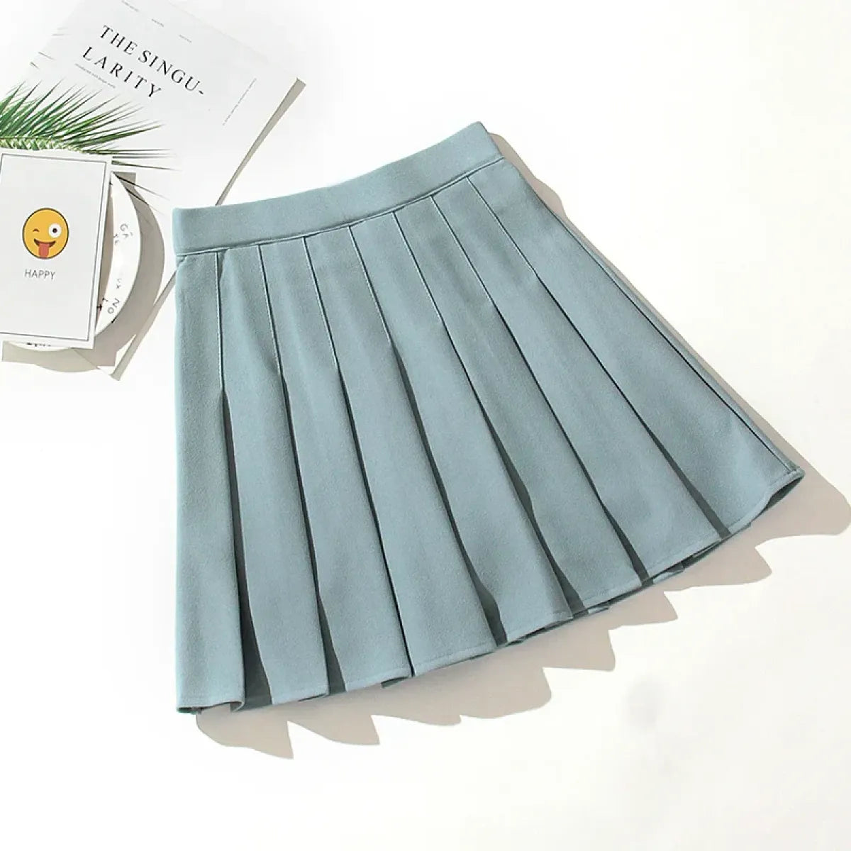 High Waist Pleated Skirt – Kawaii Harajuku Lolita Sailor Style