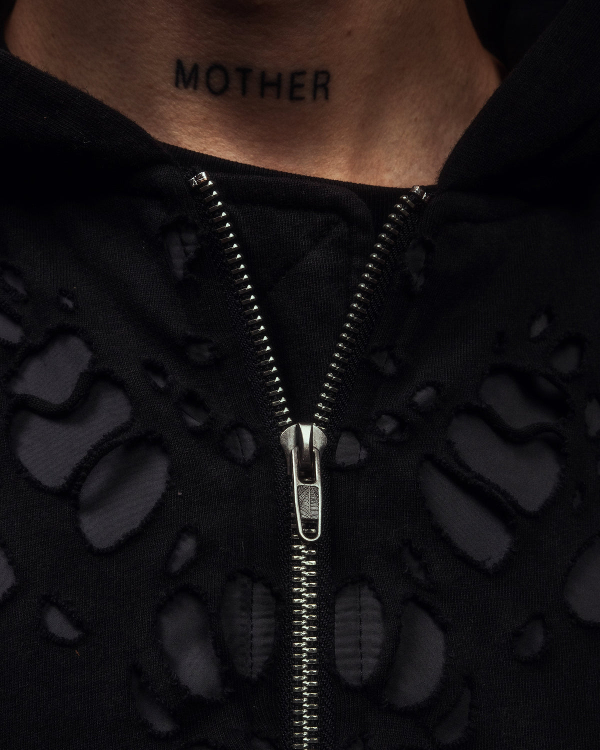BL BURNEDWEB NYLON BOMBER JACKET
